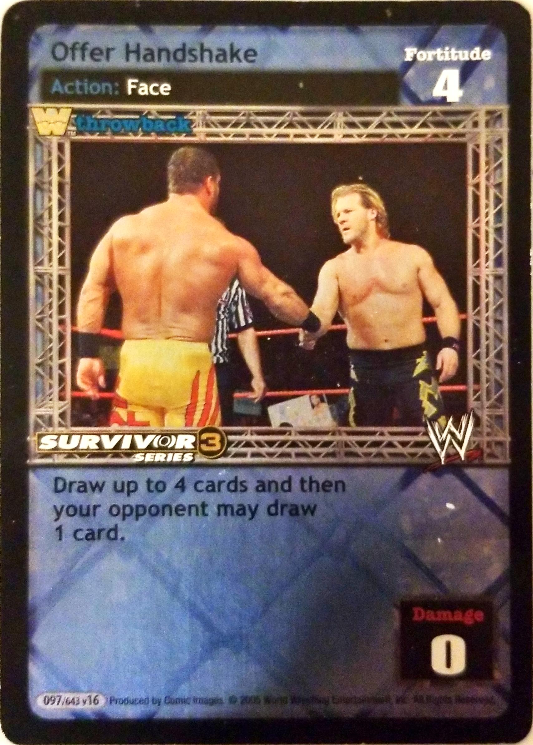 Offer handshake THROWBACK
